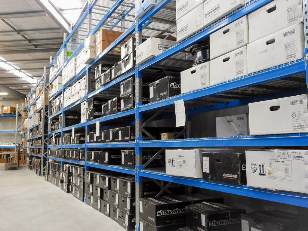 Pallet racking shelves