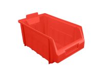 Lamson style bin in red