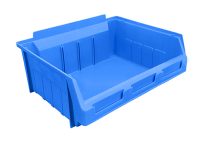 Lamson style bin in blue