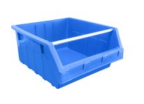 Lamson style bin in blue